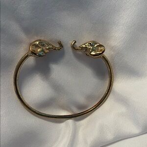 Elephant Bangle Bracelet